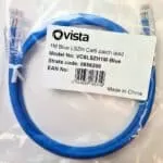 1m meter CAT6 Patch Lead RJ45 Ethernet Network Patch Cable - Blue