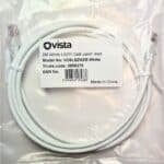 2m meter CAT6 Patch Lead RJ45 Ethernet Network Patch Cable - White