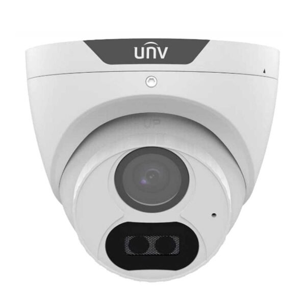 Uniview 2MP LightHunter HD 2.8mm Fixed Lens Analogue Turret CCTV Camera Mic AoC | Home-CCTV