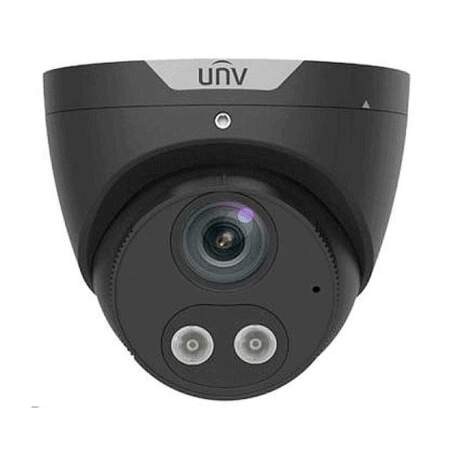 Uniview 5MP ColourHunter HD 2.8mm Fixed Lens Analogue Turret CCTV Camera Full Colour -Black | Home-CCTV