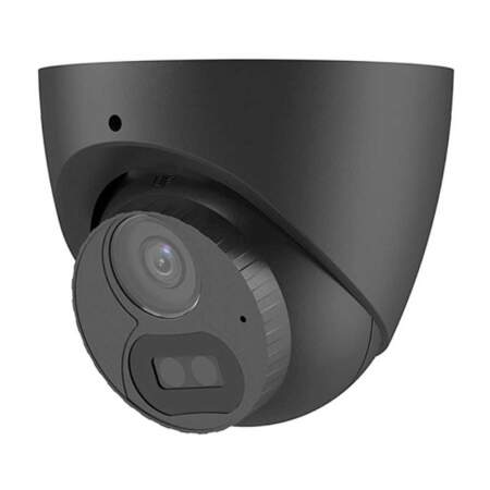 Uniview 5MP LightHunter HD 2.8mm Fixed Lens Analogue Turret CCTV Camera -Black | Home-CCTV