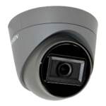 Hikvision 4K 8MP Fixed Lens Eyeball Dome Turret CCTV Camera Grey - DS-2CE78U1T-IT3F - sideview | Home-CCTV