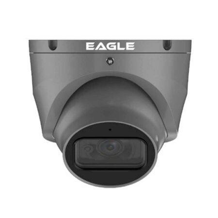 Eagle 4K/8MP HD Analogue Fixed Lens HDCVI 4-in-1 Dip Switch IR Turret CCTV Camera (Grey) - EAGLE-8-TUR-DS-FG | Home-CCTV