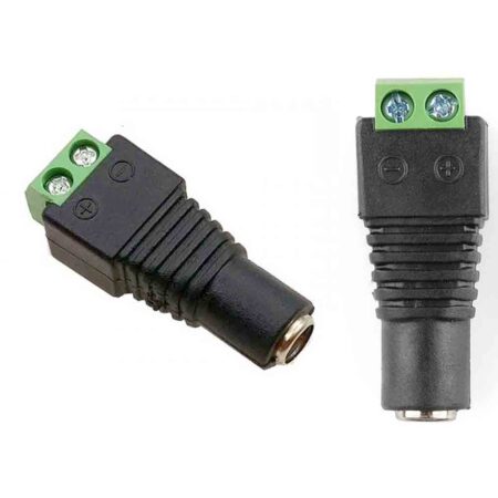 DC Power Connector Pack of 100 Jack Adapters Female - Home-CCTV