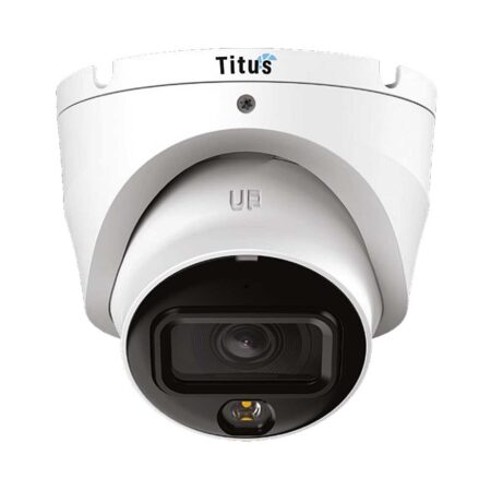 Titus 5MP Smart Dual Light HDCVI Fixed Focal Eyeball CCTV Camera | Home-CCTV