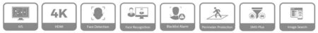 Eagle 4K/8MP 4 Channel Compact 1U 4PoE NVR Network Video Recorder - Dimensions - Home-CCTV