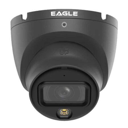 Eagle 6MP Smart Dual Light Fixed Lens Eyeball Network Camera (Grey) IP CCTV Camera - Home-CCTV