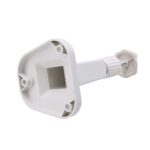 Sentry CCTV Universal Wall Mount Bracket - 15.5cm ABS Camera Bracket for Dome, PTZ, Baby Monitor - Indoor Wall-Mounted Anti-Interference Insulation Mount, White - Home-CCTV