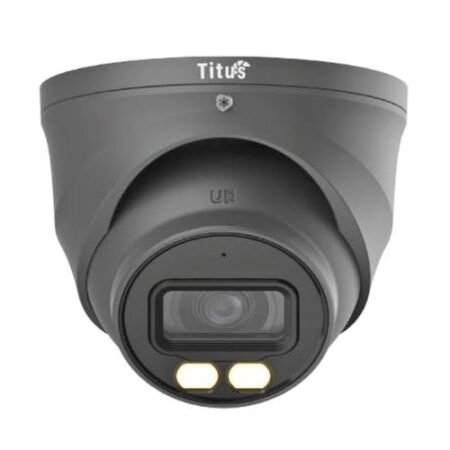 Titus 4K Smart Dual Light HDCVI Fixed-Focal CCTV Camera (Grey) - Home-CCTV