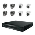 QVIS Viper 8 Channel 1080N DVR with 1TB HDD 4-in-1 CCTV Recorder - Home-CCTV