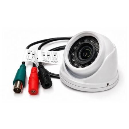 Sentry 2MP 1080p Mini Dome CCTV Camera White - Home-CCTV