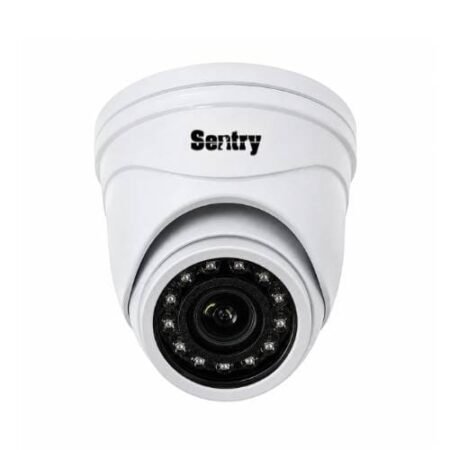 Sentry 2MP 1080p Mini Dome CCTV Camera White - Home-CCTV