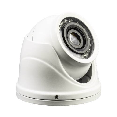 Sentry 2MP 1080p Mini Dome CCTV Camera White view 3 Sentry 2MP 1080p Mini Dome CCTV Camera White - side view