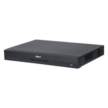 Dahua 16-channel 4K XVR with AI Digital Video Recorder - side view - Home-CCTV