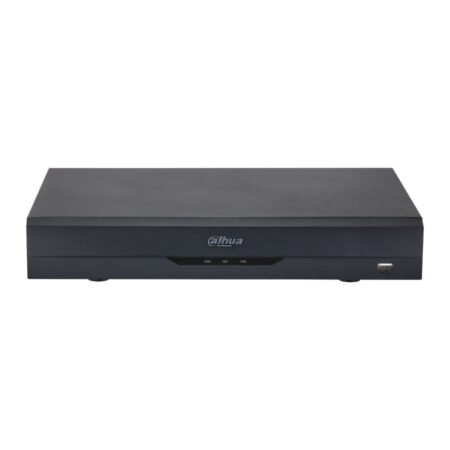 Dahua Penta-brid 4-Channel 4K XVR with AI & PoC WizSense Digital Video Recorder - front - Home-CCTV