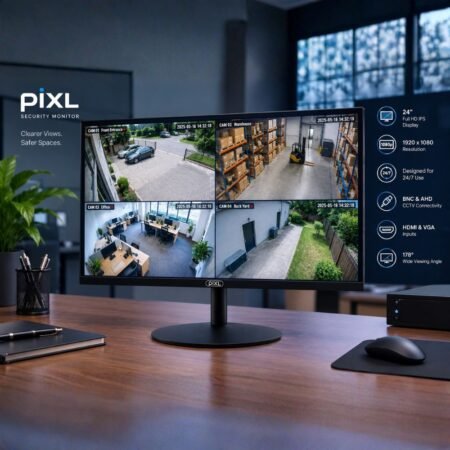 piXL 24 Inch Full HD IPS CCTV Monitor - Home-CCTV