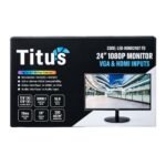 Titus 24-inch Full HD HDMI VGA security monitor - Packaging - Home-CCTV