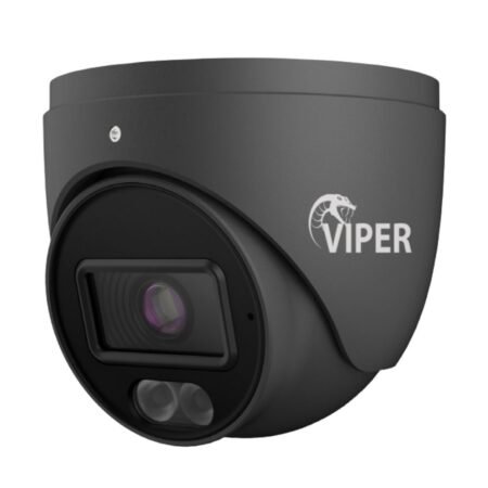 Viper 6MP Dual Illumination IP CCTV Camera - Grey - Home-CCTV